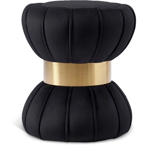 Meridian Furniture Vino Velvet Ottoman/Stool