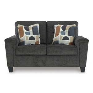 Ashley Furniture Erinslane Polyester Loveseat in Dusk