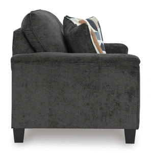 Ashley Furniture Erinslane Polyester Loveseat in Dusk