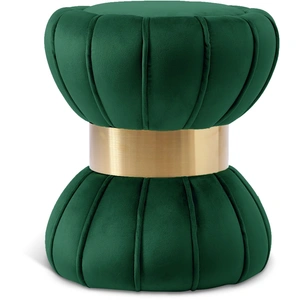 Meridian Furniture Vino Velvet Ottoman/Stool