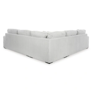 Ashley Furniture Stupendous 3-Piece Polyester L-Shaped Sectional