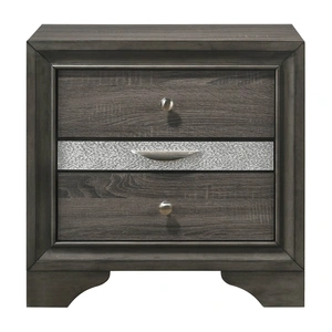 ACME Naima Wood/Wood Veneer Nightstand