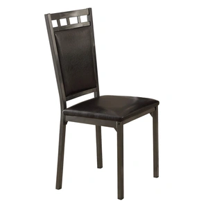 Homelegance Olney Classic Dining Room Set (Table + 4 Chairs), Black