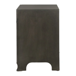 ACME Carine II Wood Nightstand, Gray