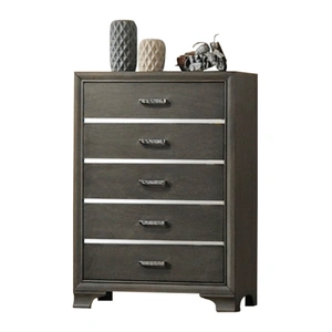 ACME Carine II  Wood Chest, Gray