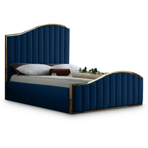 Meridian Furniture Jolie Velvet Bed