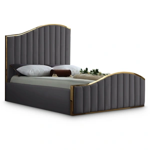 Meridian Furniture Jolie Velvet Bed