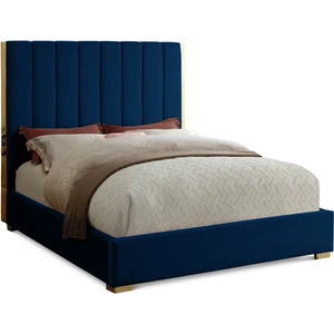 Meridian Furniture Becca Velvet Bed