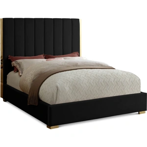 Meridian Furniture Becca Velvet Bed
