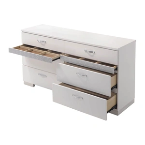 ACME Naima II Wood/Wood Veneer Dresser, White
