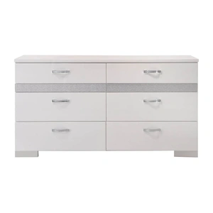 ACME Naima II Wood/Wood Veneer Dresser, White