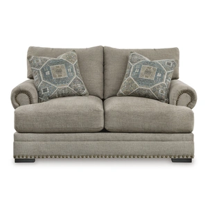 Ashley Furniture Galemore Fabric Loveseat in Quarry