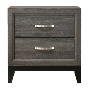 ACME Valdemar Nightstand, Weathered Gray