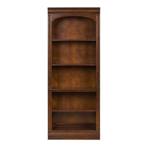 Liberty Furniture Brayton Manor Wood Jr Executive Open Bookcase, Cognac