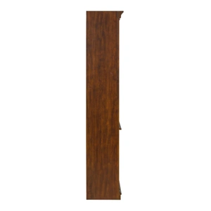 Liberty Furniture Brayton Manor Wood Jr Executive Open Bookcase, Cognac