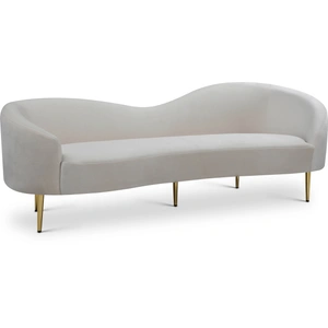 Meridian Furniture Ritz Velvet Sofa