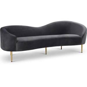 Meridian Furniture Ritz Velvet Sofa
