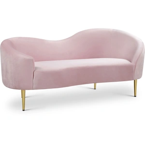 Meridian Furniture Ritz Velvet Loveseat