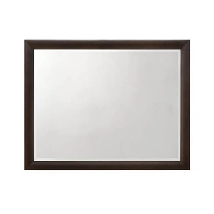 ACME Tablita Wood/Wood Veneer Mirror, Dark Merlot