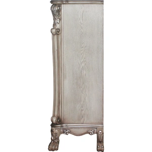 ACME Dresden 5-Drawer 2-Door Chest, Vintage Bone White