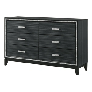 ACME Haiden Wood Double Dresser w/6 Drawers