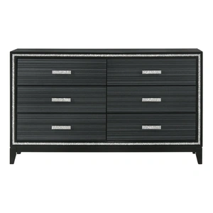 ACME Haiden Wood Double Dresser w/6 Drawers