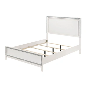 ACME Haiden Wood Panel Bed w/LED Headboard