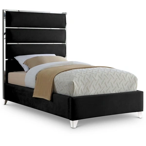Meridian Furniture Zuma Velvet Bed