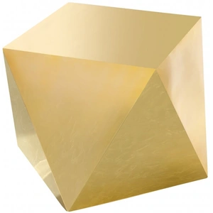 Meridian Furniture Gemma 20-inch Diamond Steel End Table
