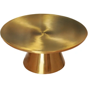Meridian Furniture Martini 36-inch Round Stainless Steel Coffee Table