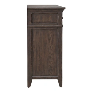 Liberty Furniture Paradise Valley Wood Dresser w/8 Drawers in Saddle Brown