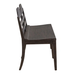 Liberty Furniture Paradise Valley Wood Ladder Back Bench, Saddle Brown