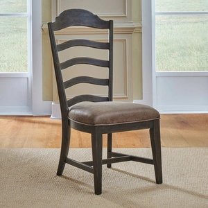 Liberty Furniture Paradise Valley Trestle Dining Set | Extendable Oak, Saddle Brown