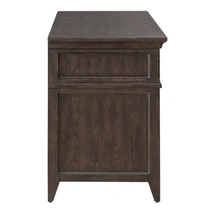 Liberty Furniture Paradise Valley Wood Credenza w/6 Drawers, Saddle Brown