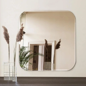 Calligaris Bevel Frameless Square Wall Mirror