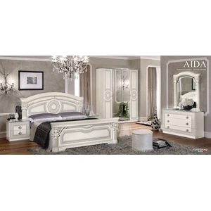 Camelgroup, Italy Aida Wood Veneer Panel Bedroom Set