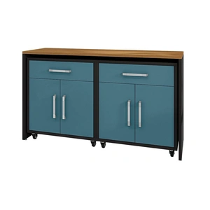 Manhattan Comfort Eiffel 3-Piece Garage Storage Set