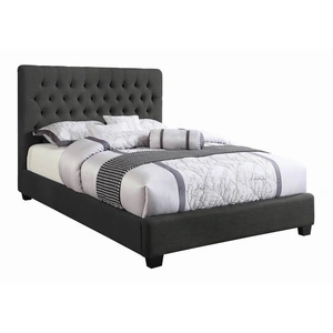 Coaster Chloe Fabric Tufted Upholstered Bed