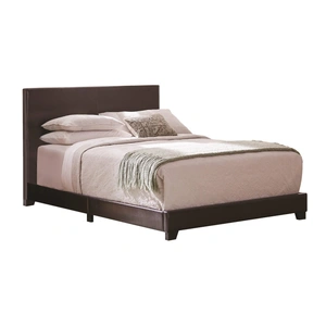 Coaster Dorian Leatherette Upholstered Panel Bed