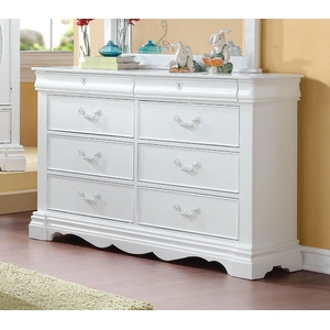 ACME Estrella Youth Dresser, White
