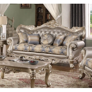 Cosmos Furniture Ariel Fabric Sofa, Champagne