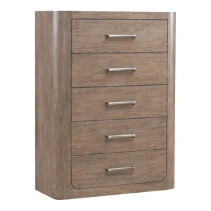 Liberty Furniture South Bend Wood Chest w/5 Drawers, Burnished Clay