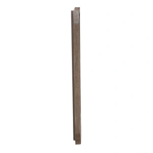 Liberty Furniture South Bend Rectangular Wood/Glass Landscape Mirror, Burnished Clay