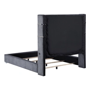 Coaster Tisdall Upholstered Queen Flame Visualizer Bed