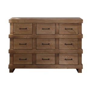 ACME Adams Wood Youth Dresser, Antique Oak