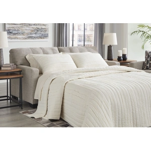 Ashley Furniture Mahoney Polyester Full Sofa Sleeper, Pebble