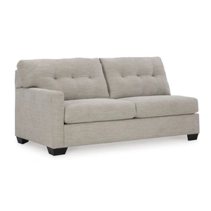 Ashley Furniture Mahoney 2-Piece Polyester L-Shaped Sectional Sofa w/Right Arm Chaise Facing