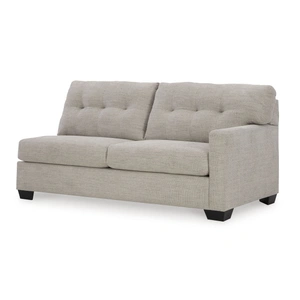 Ashley Furniture Mahoney 2-Piece Polyester L-Shaped Sectional Sleeper w/Left Arm Chaise Facing