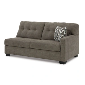 Ashley Furniture Mahoney 2-Piece Polyester L-Shaped Sectional Sleeper w/Left Arm Chaise Facing