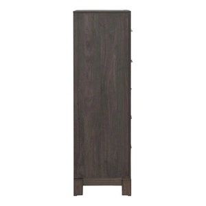 Liberty Furniture Modern Edge Wood Chest w/5 Drawers, Caffe
